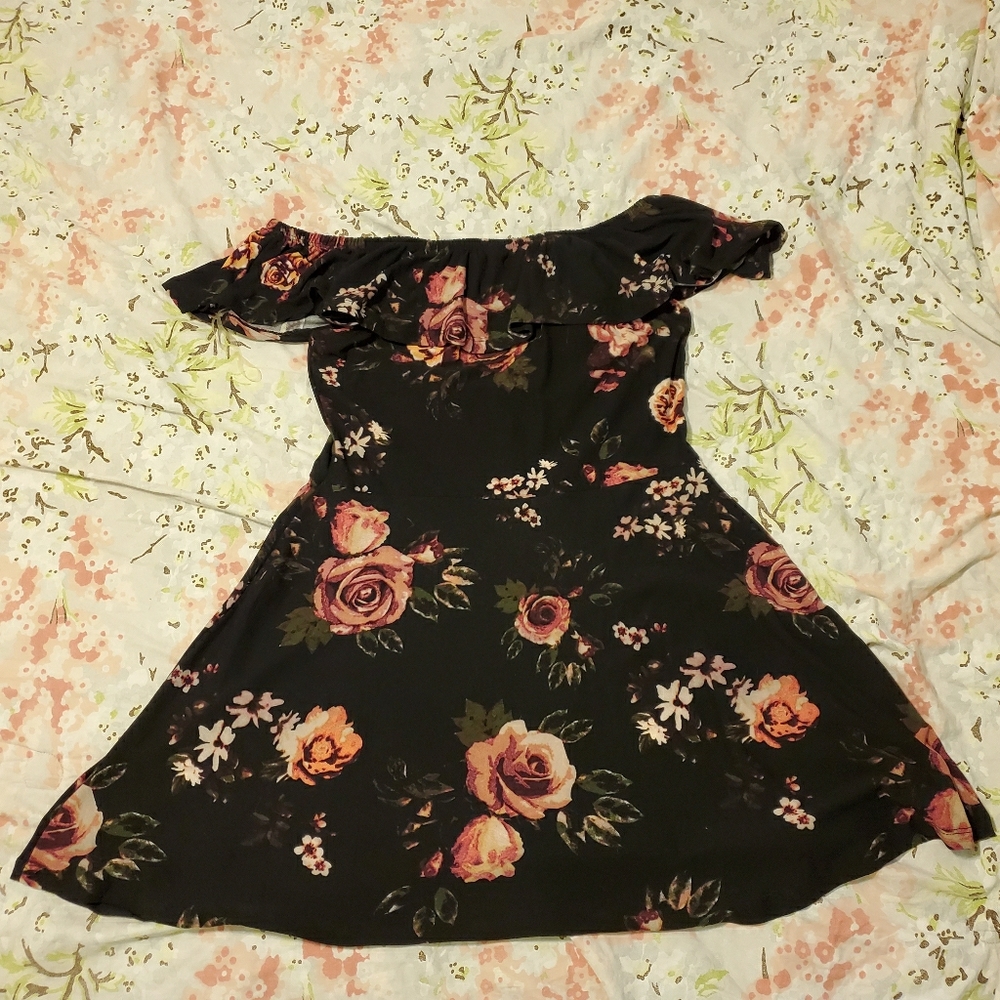 Off the shoulder dress